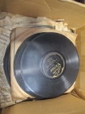 Box of Vintage 78 Records