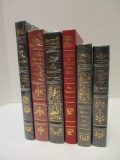 Six Frontier Classics Library Leather Bound Books