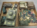 Tonka Military Jeep, Military Vehicles and Army Men