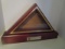Wood Flag Display Case with National Security Agency Plaque