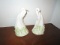 Pair of Fitz and Floyd 1981 Heron Candle Holders