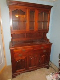 Georgetown Galleries Solid Cherry Two Piece China Cabinet