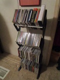 CD Rack and CDs