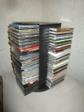 CD Carousel with CDs