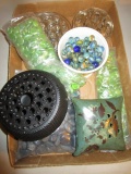 Flower Frogs, Marbles and Decorative Stones