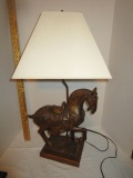 Heavy War Horse Lamp
