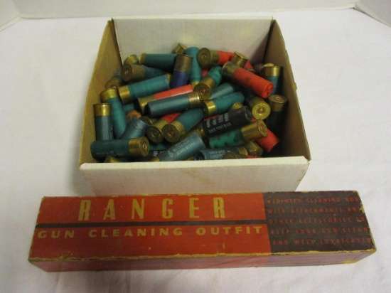 Ranger Gun Cleaning Outfit and Box of Loose Shotgun Shells