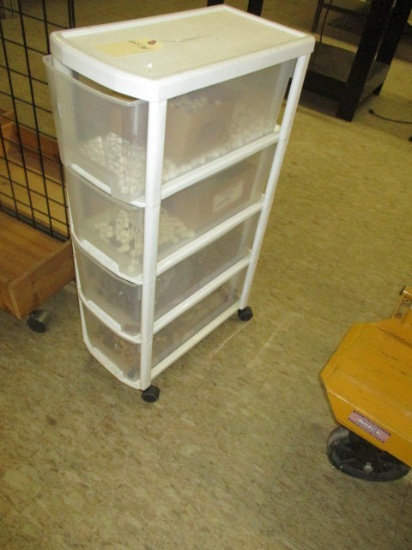4 Drawer Cabinet w/ contents