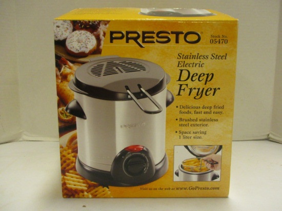 Presto Stainless Steel Electric Deep Fryer