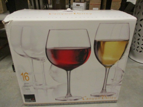 16 Royal Leerdam "Canyon Valley" Stemware