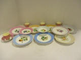 Tray of Fruit Design China-Desert Plates, Cups, Fruit Bowls, etc.