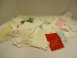 Lot of Vintage Ladies Handkerchiefs