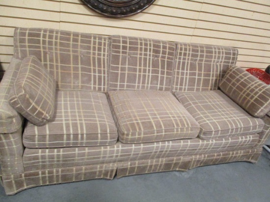 Greene Brothers Furniture Co. Velour Sofa