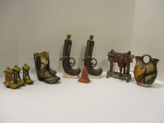 Derringer Lotion Bottles, Wedding Vase, Cowboy Boot Vase, Boot Light String Covers