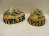 Two Vintage Myrtle Beach Child's Hats