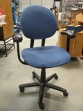 Fabric Rolling Office Chair with Arms