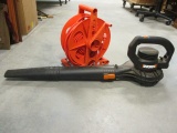 Worx Electric Blower with Extension Cord on Reel