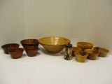 Wood Bowls and Toothpick Holder