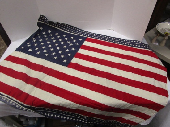 American Flag - 50 stars - Stars on top and Bottom