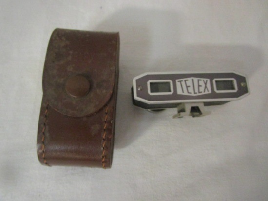 TELEX Vintage Rangefinder from Germany in Original Leather Case