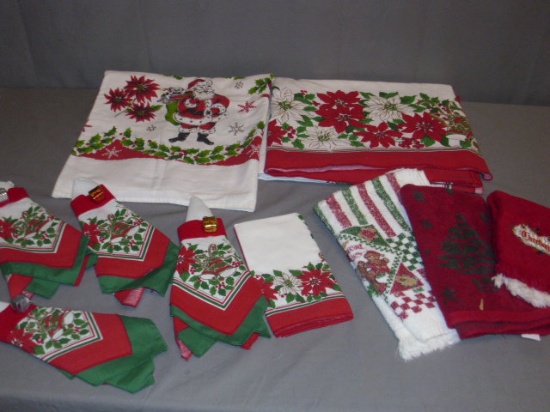 Vintage Table Cloths & Napkins