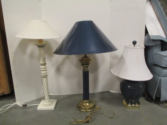 Three Lamps