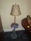 Painted Flower Floor Lamp