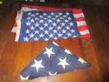 2 American Flags
