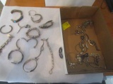 Lot of Sterling Silver Bracelets