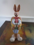 Bowing Rabbit Statue