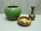 3 Pieces of pottery - See all photos