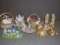 Lot of Ceramic Easter Items