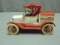 Campbell's Beans Cast Iron Toy Truck Bank w/Rubber Tires