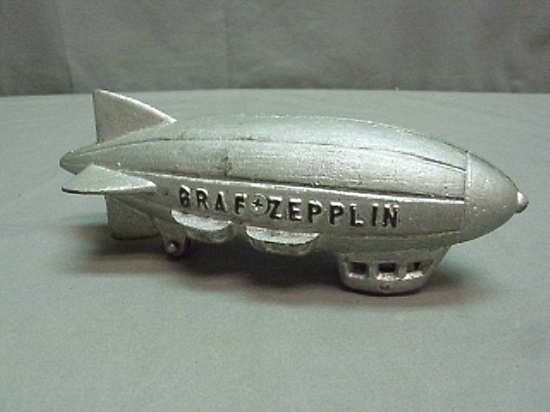 Cast Iron Toy Zepplin