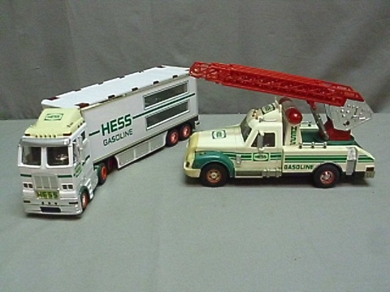 2 Hess Toy Trucks