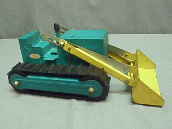 Vintage Metal Toy Bulldozer