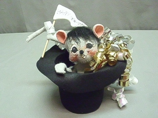Annalee Dolls 7" New Years Mouse