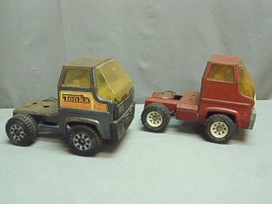 2 Metal Toy Trucks by Tonka