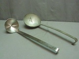 2 Large Ladles - 1 is 18/8 Stainless steel