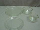 4 Glass Serving Dishes