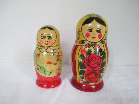 2 Sets Russian Nesting Dolls