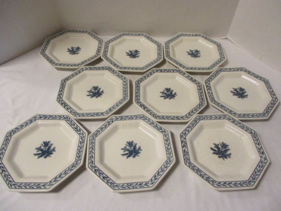 Nine Pieces Independence Ironstone Plates