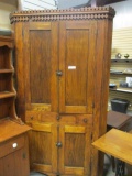 Antique  1800's Eastlake Corner Cupboard