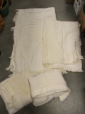 Lot of Cotton Bedspreads and Blankets