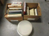 Two Boxes of Cookbooks, Cake Carrier