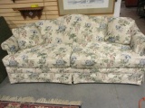 Nice Hickory Springs Upholstered Sleeper Sofa
