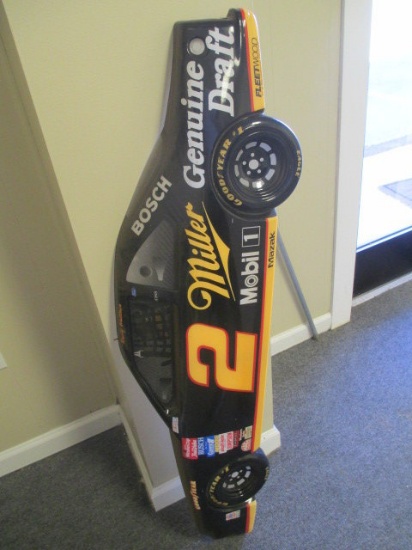 #2 Miller Car Nascar Thick Plastic Wall Hanging