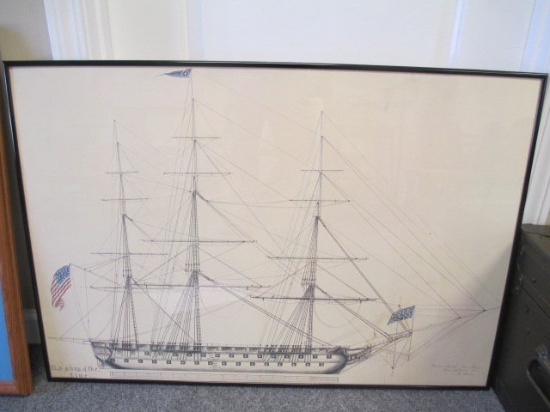 US Ship of the Line Print