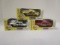 Golden Wheels Mtn. Dew Die Cast Race Cars (#39,#73,#66)