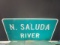 N. Saluda River Sign